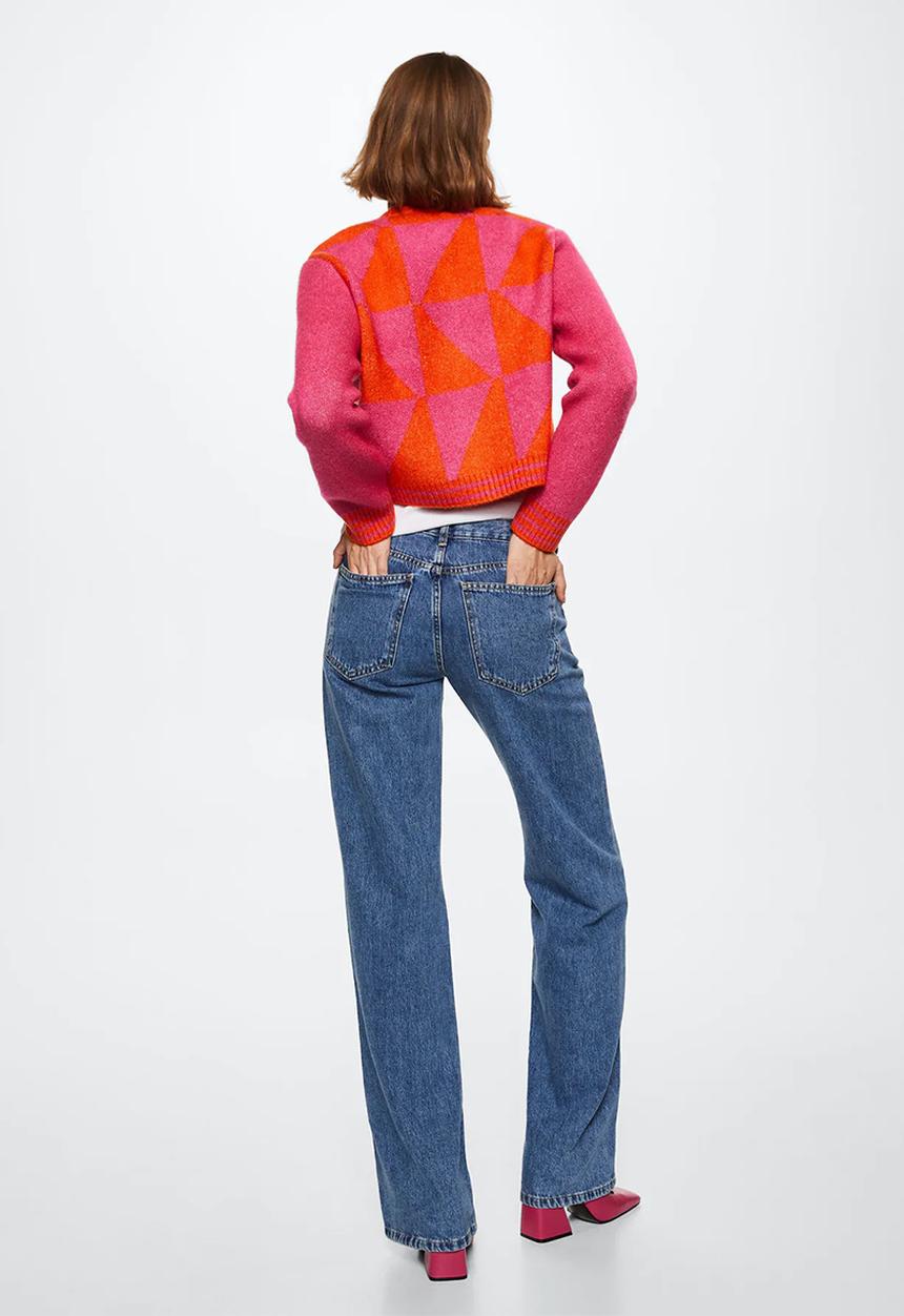 MANGO - Cardigan pinkora - bright pink