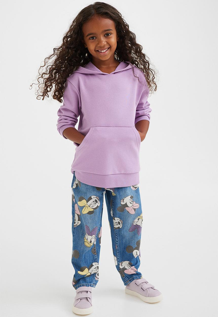 H&M - Relaxed fit jeans - denim blue/disney