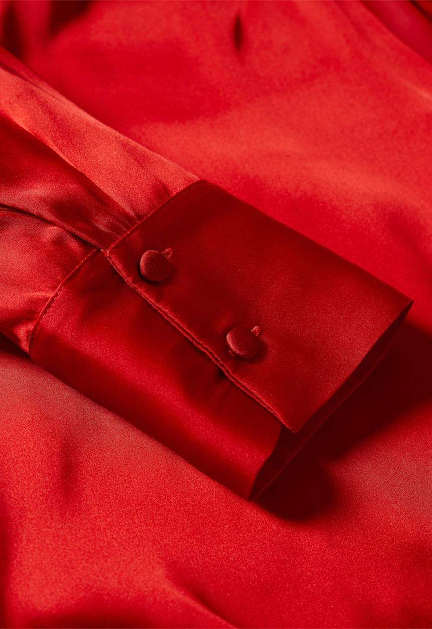 MANGO - Blouse cris2 - red