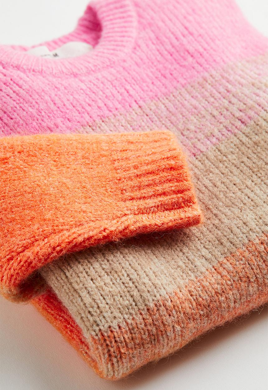 H&M - Jumper - pink/orange