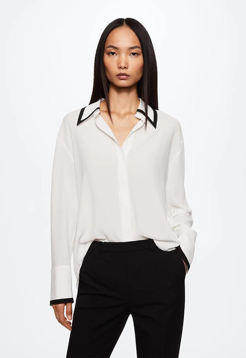 MANGO - Shirt cortazar - natural