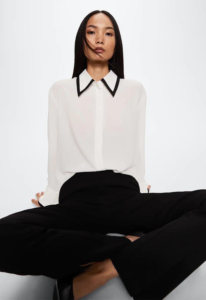 MANGO - Shirt cortazar - natural