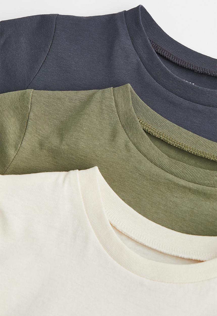 H&M - 3 Pack jersey tops - multi