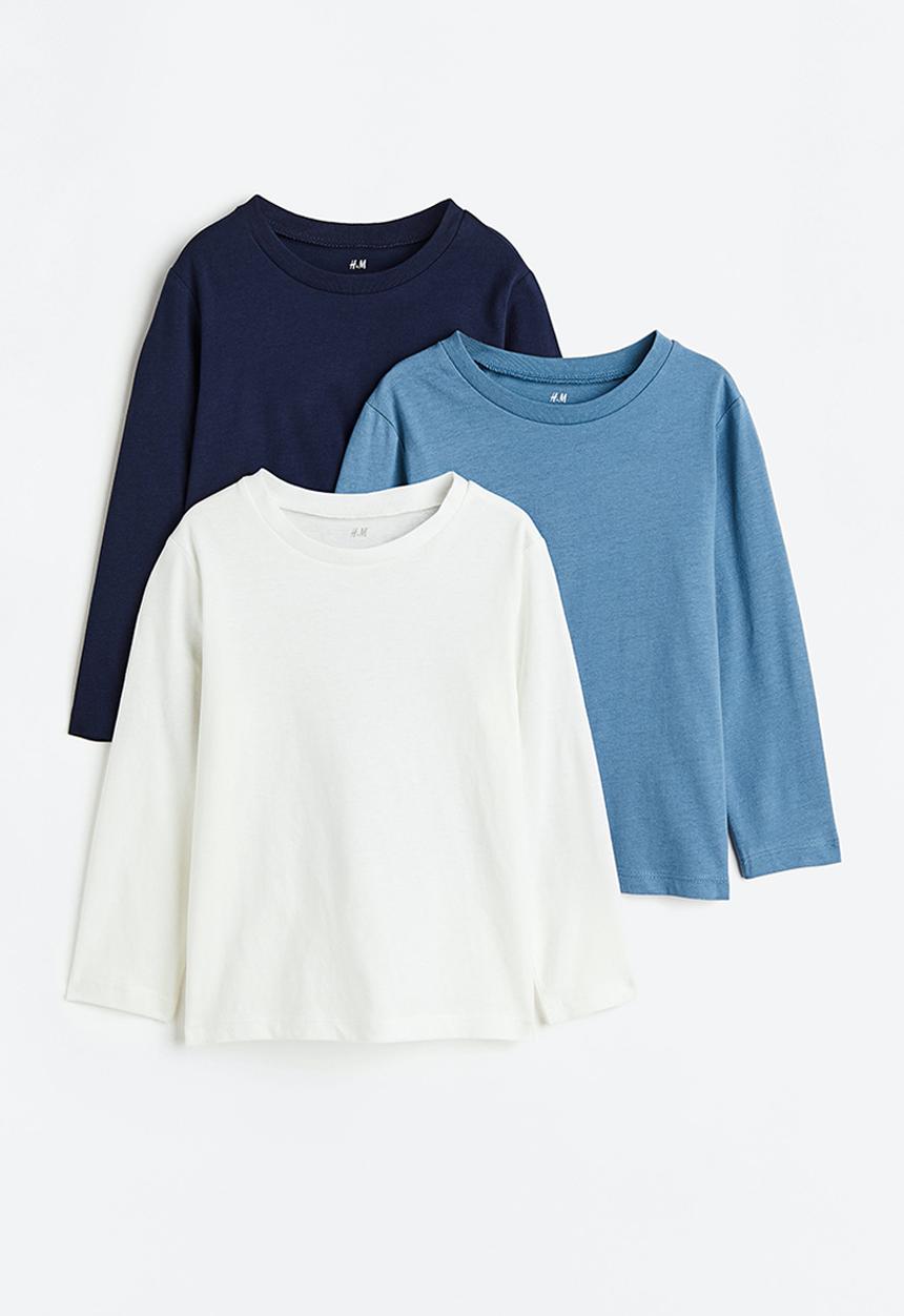 H&M - 3 Pack jersey tops - multi