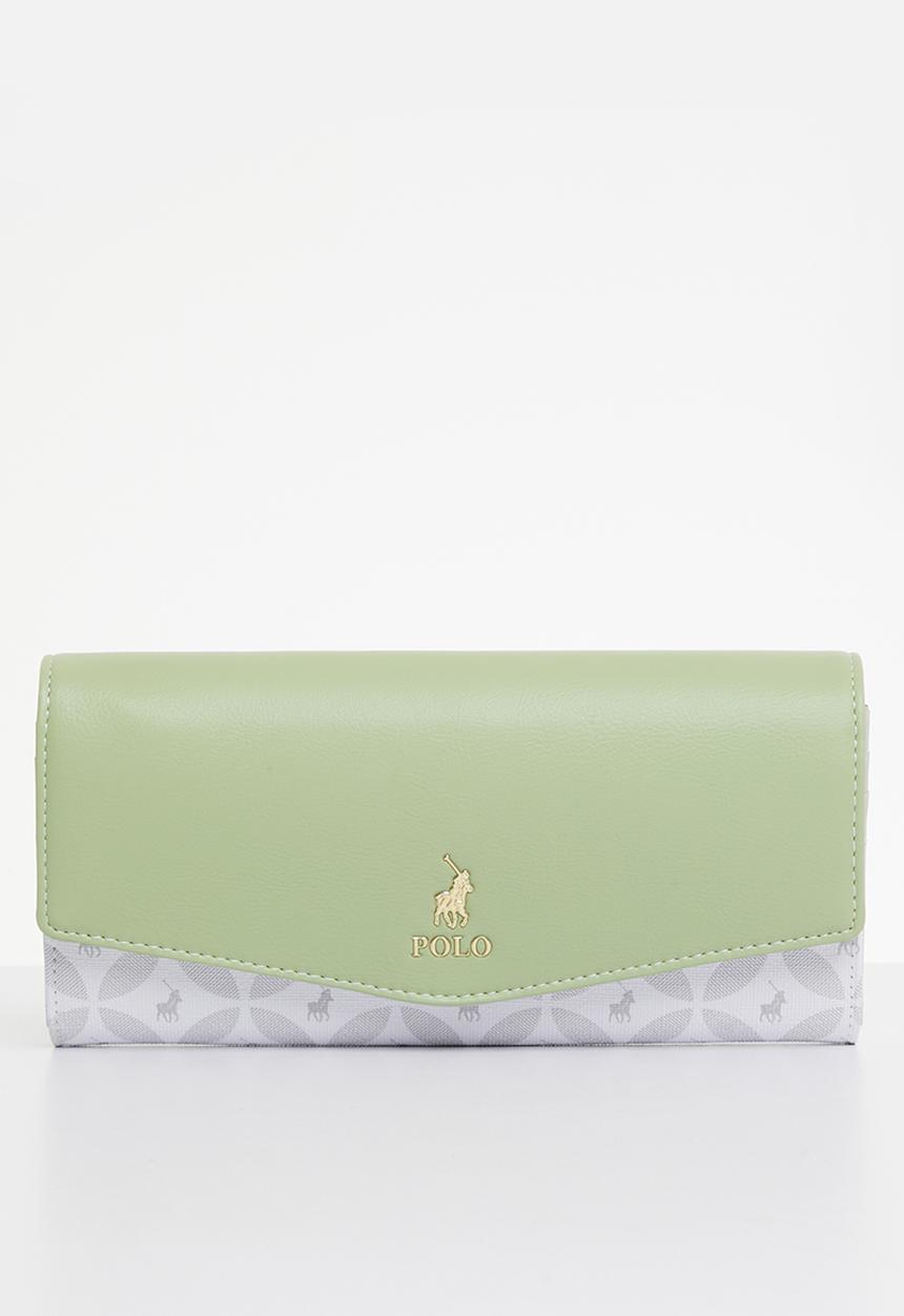 POLO - Berkley clutch purse bag - green