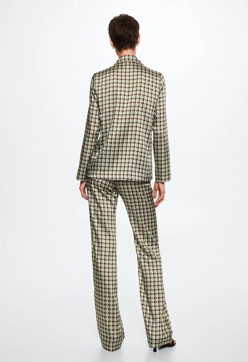 MANGO - Shirt chain - green