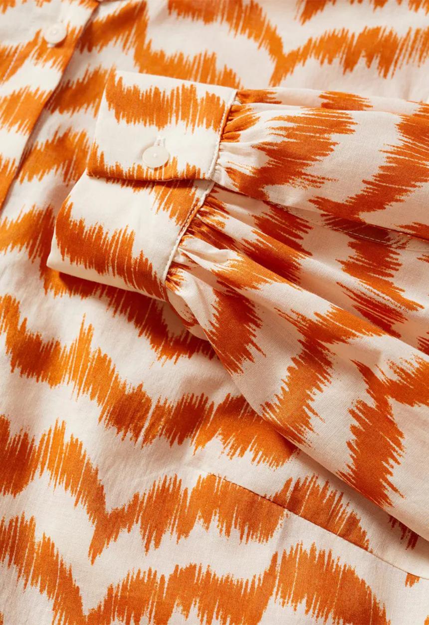 MANGO - Blouse ziggy - natural