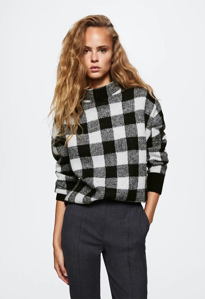 MANGO - Sweater pinyin - black