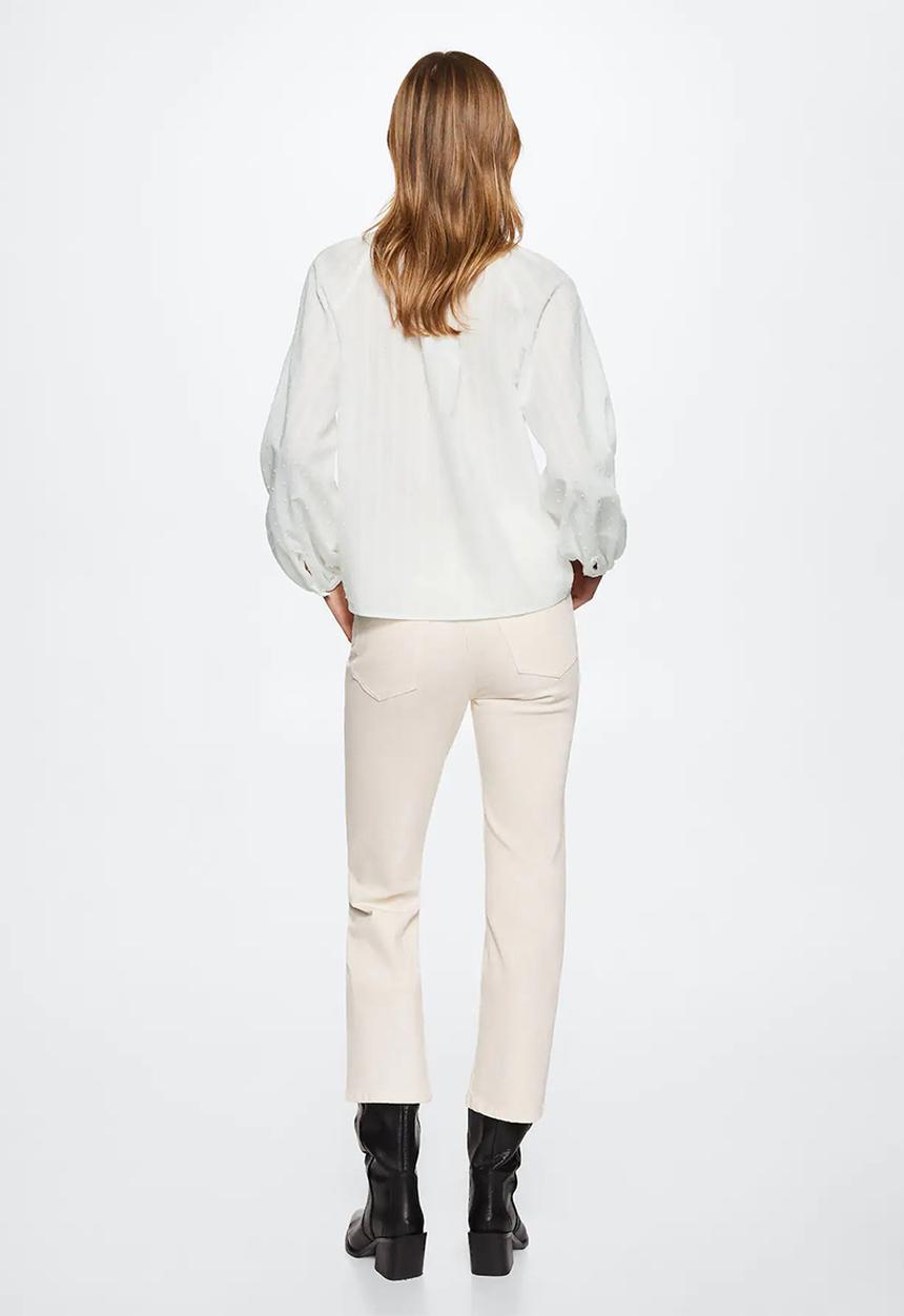 MANGO - Blouse grand - natural