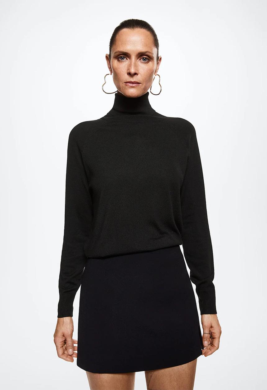 MANGO - Sweater lucasc - black