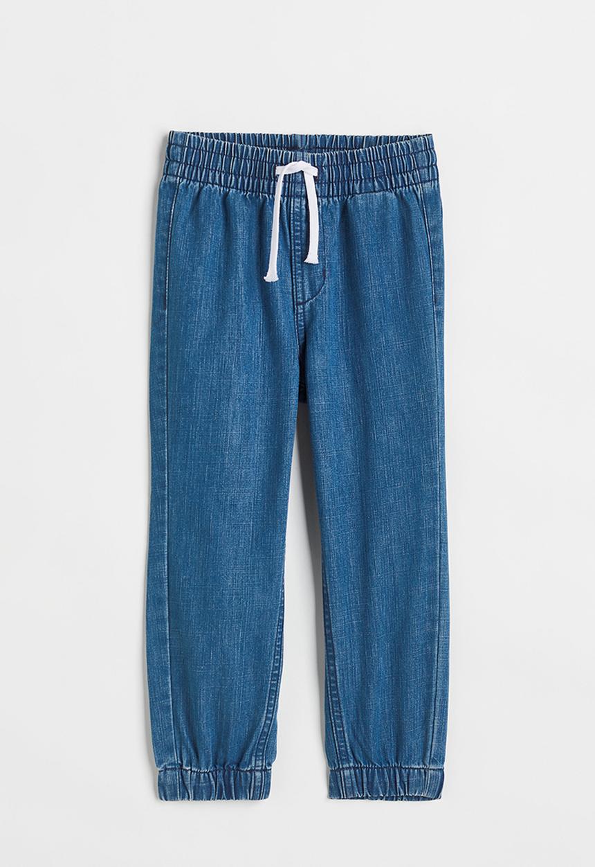 H&M - Denim joggers - denim blue