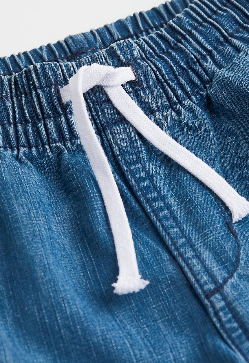 H&M - Denim joggers - denim blue