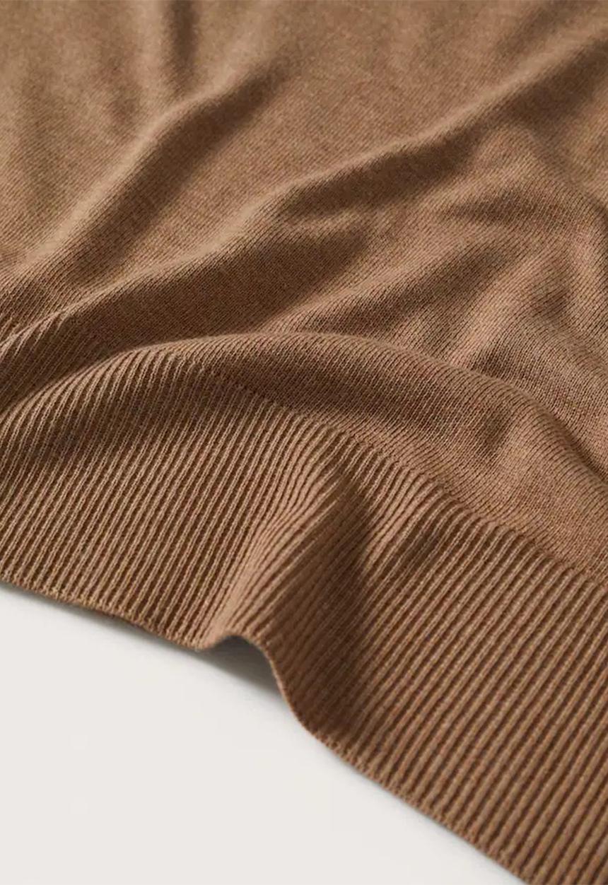 MANGO - Sweater lucca3 - medium brown