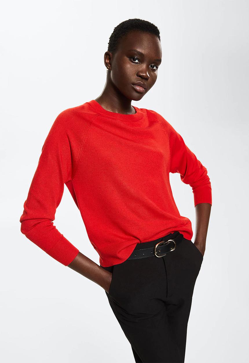 MANGO - Sweater lucca3- red
