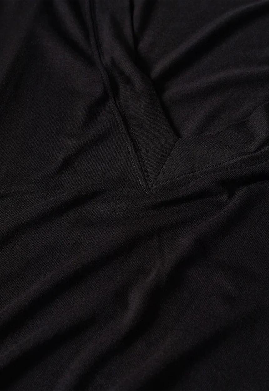 MANGO - T-shirt secondpi - black