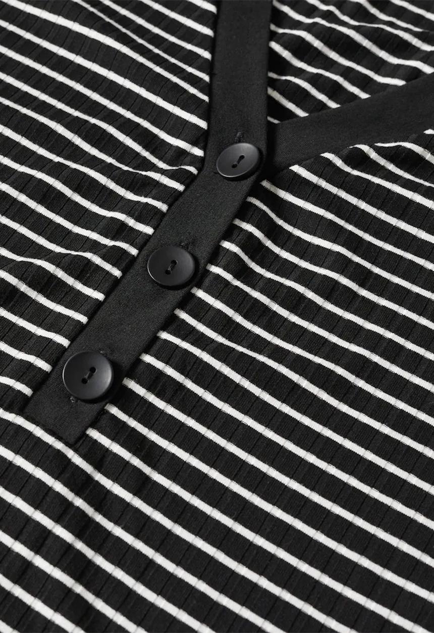 MANGO - T-shirt noir - black