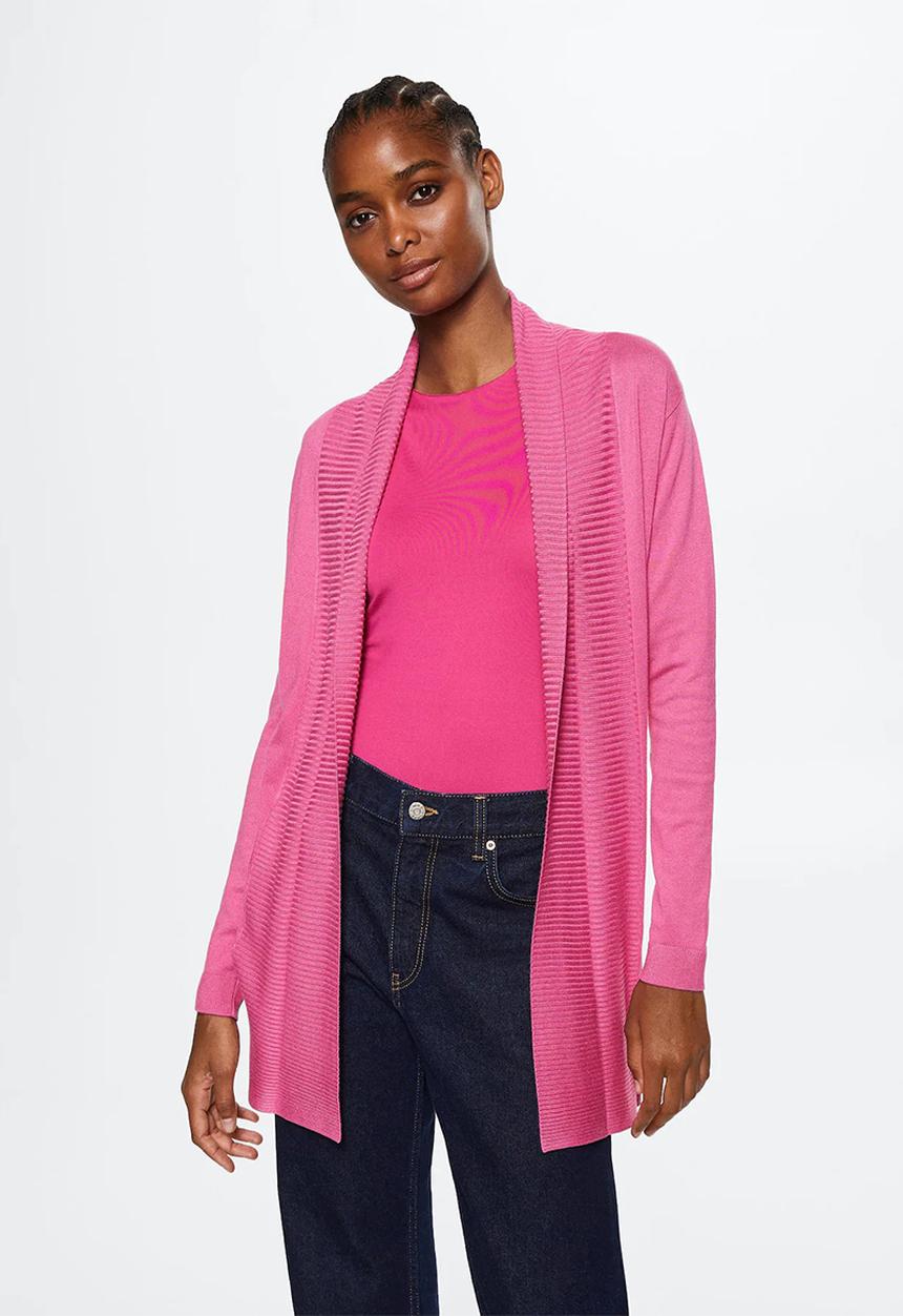 MANGO - Cardigan alma - pink