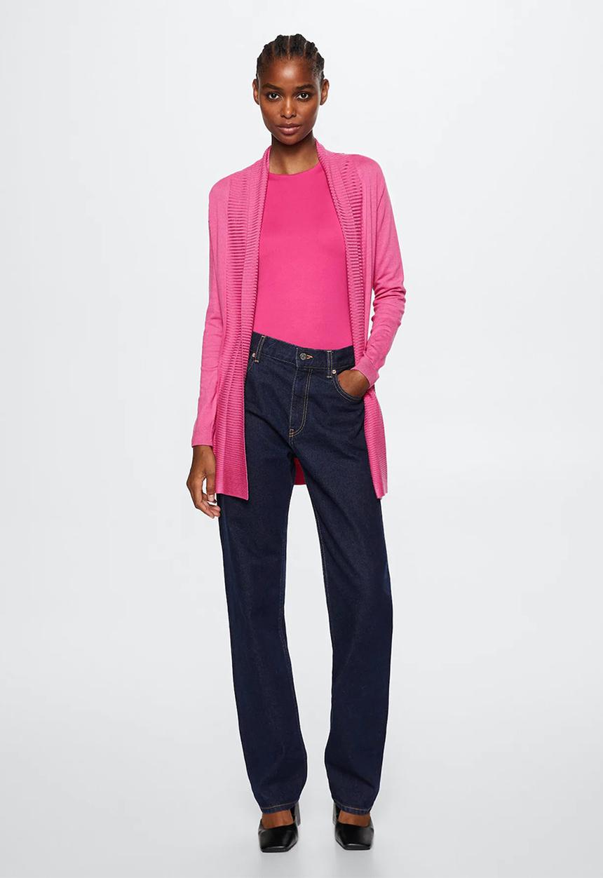 MANGO - Cardigan alma - pink