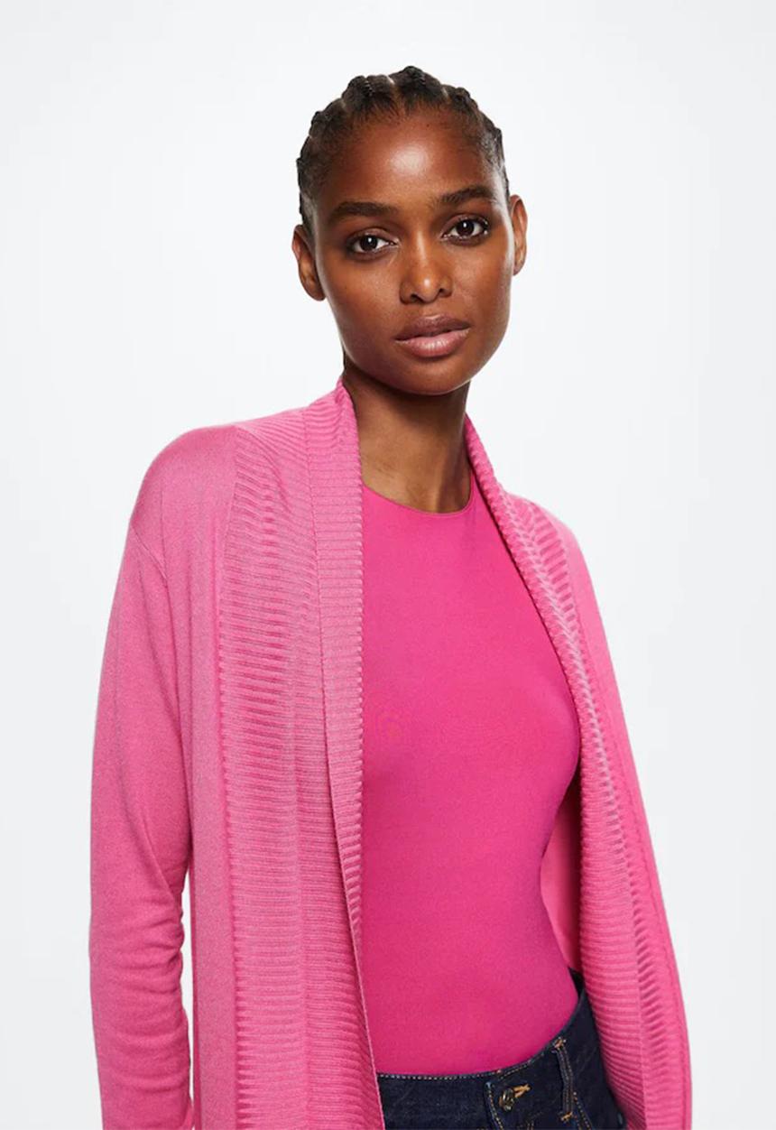 MANGO - Cardigan alma - pink