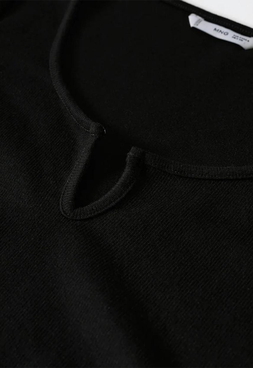 MANGO - T-shirt hook - black