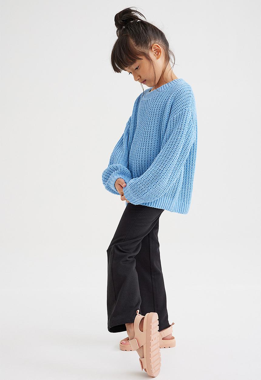 H&M - Flared leggings - black