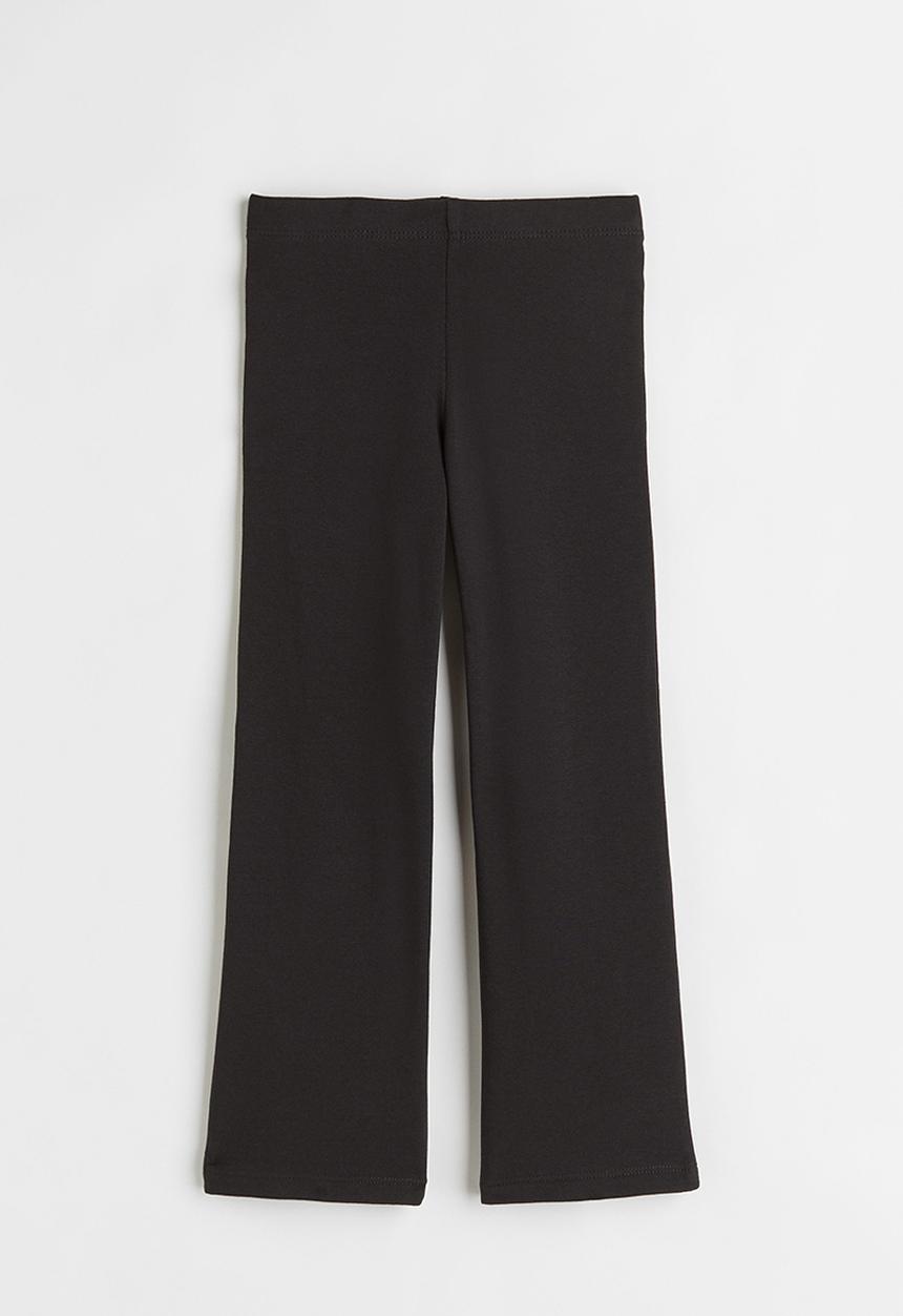 H&M - Flared leggings - black