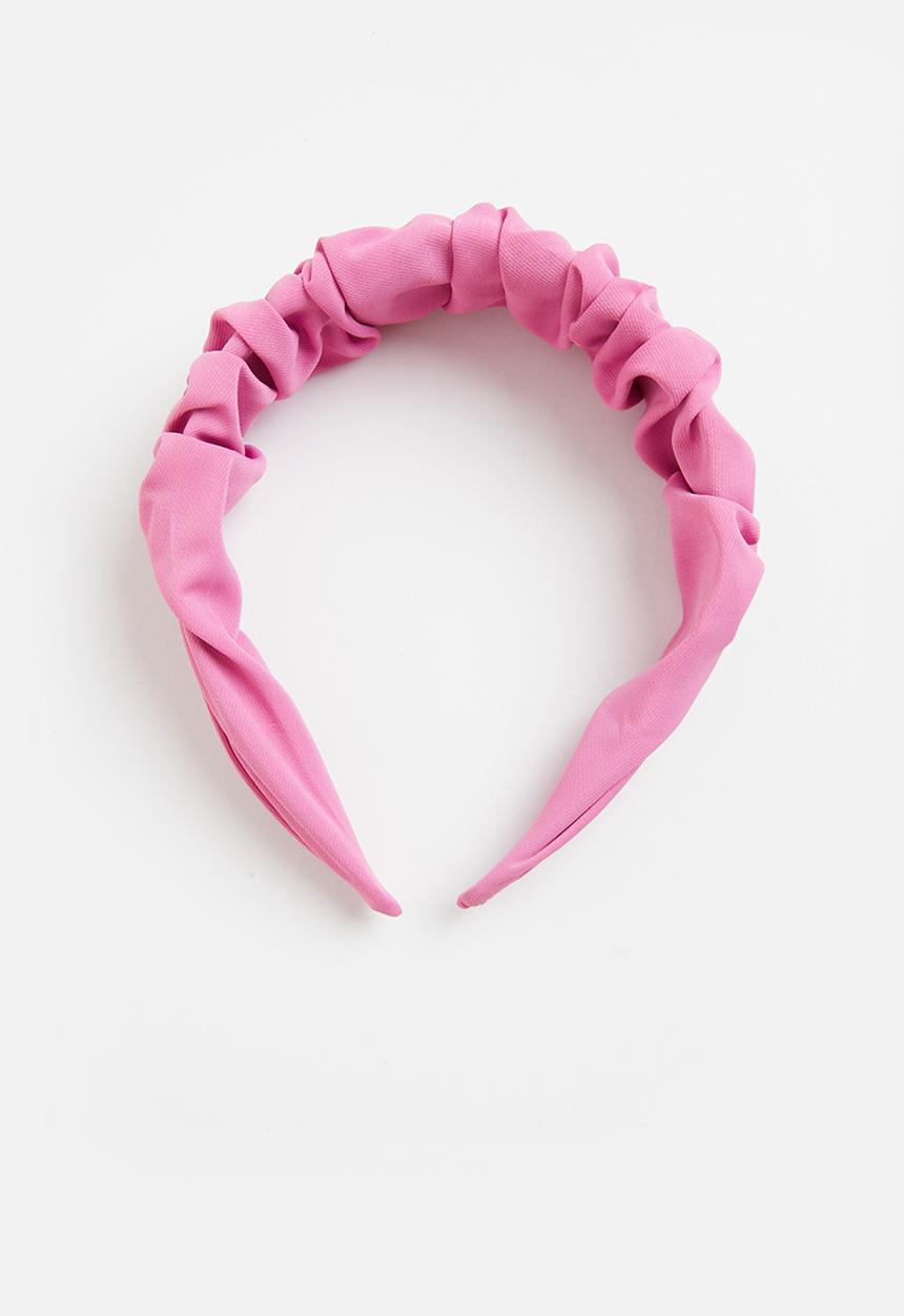 Superbalist - Ivory ruffled headband - pink