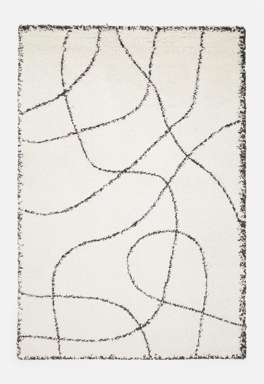 Fotakis - Gipsy shaggy rug - swirls cream