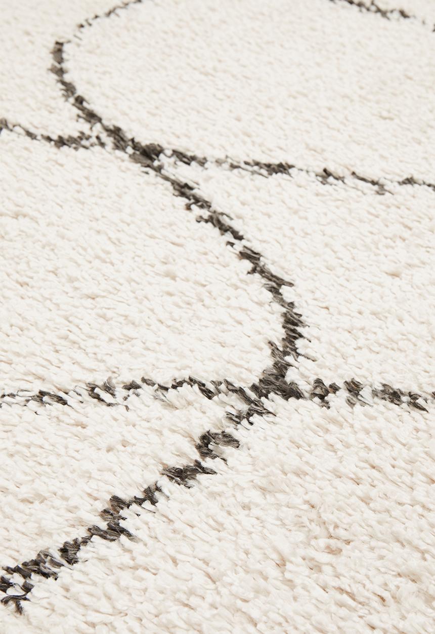Fotakis - Gipsy shaggy rug - swirls cream