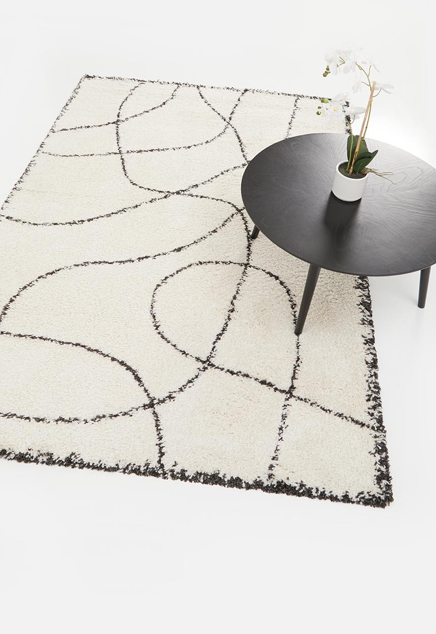 Fotakis - Gipsy shaggy rug - swirls cream