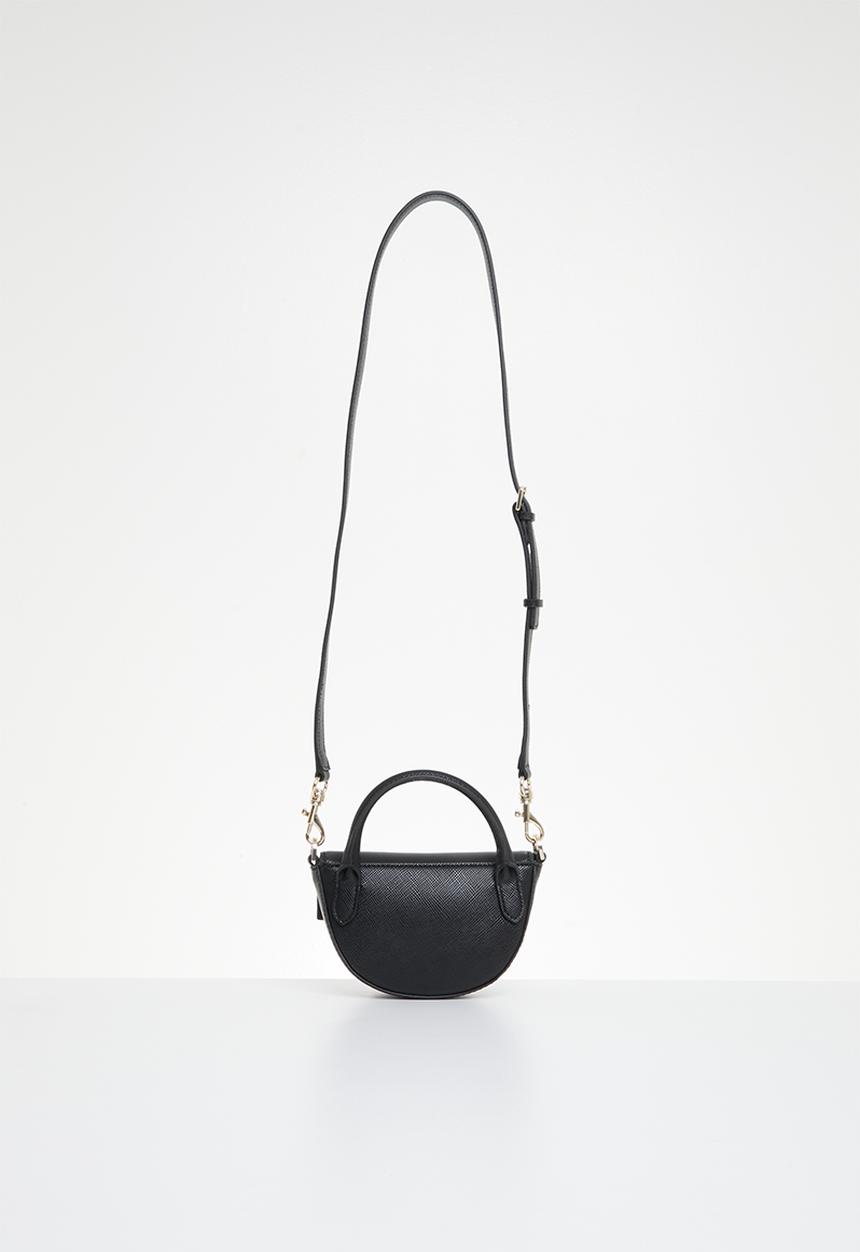 GUESS - Eco ivy mini top handle flap - black