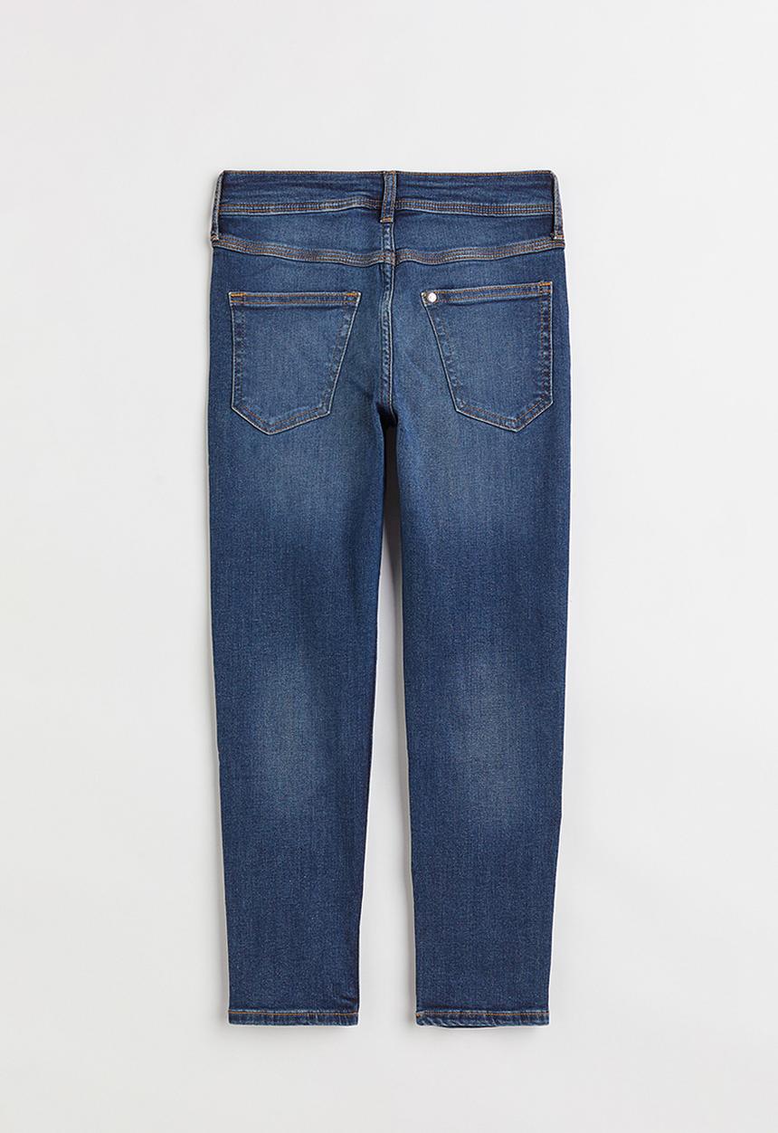 H&M - Relaxed tapered fit jeans - dark denim blue