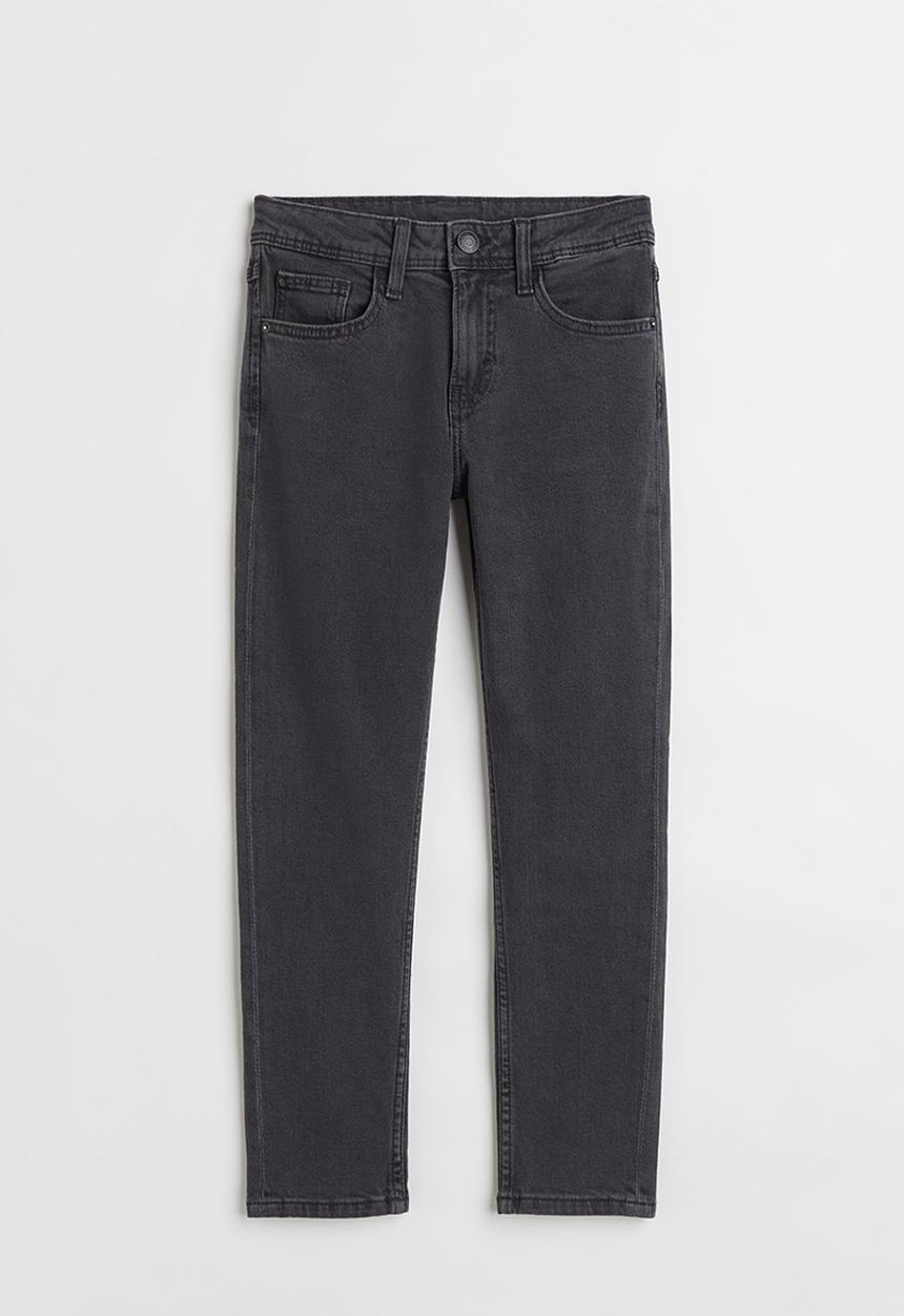 H&M - Relaxed tapered fit jeans - dark grey