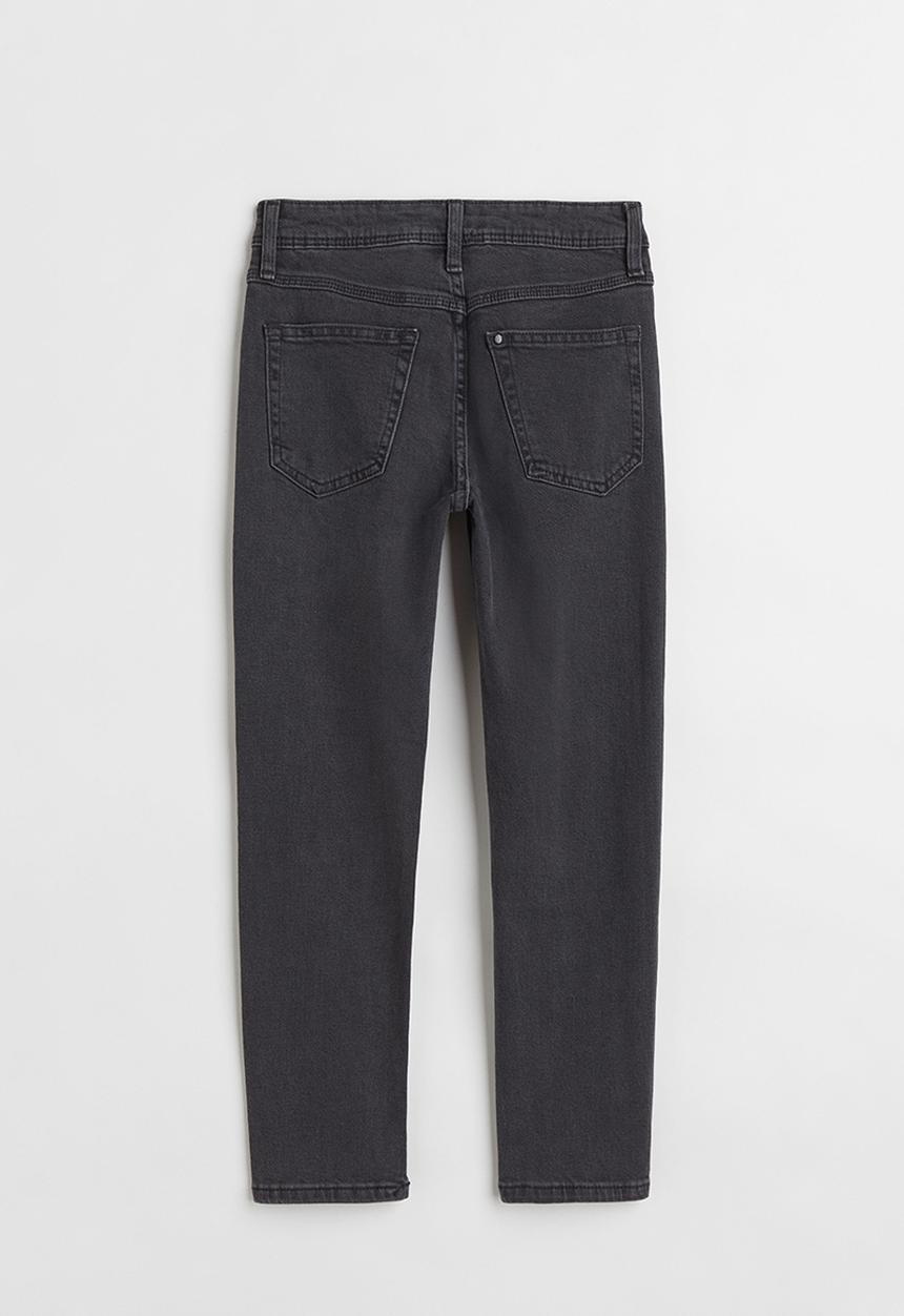 H&M - Relaxed tapered fit jeans - dark grey
