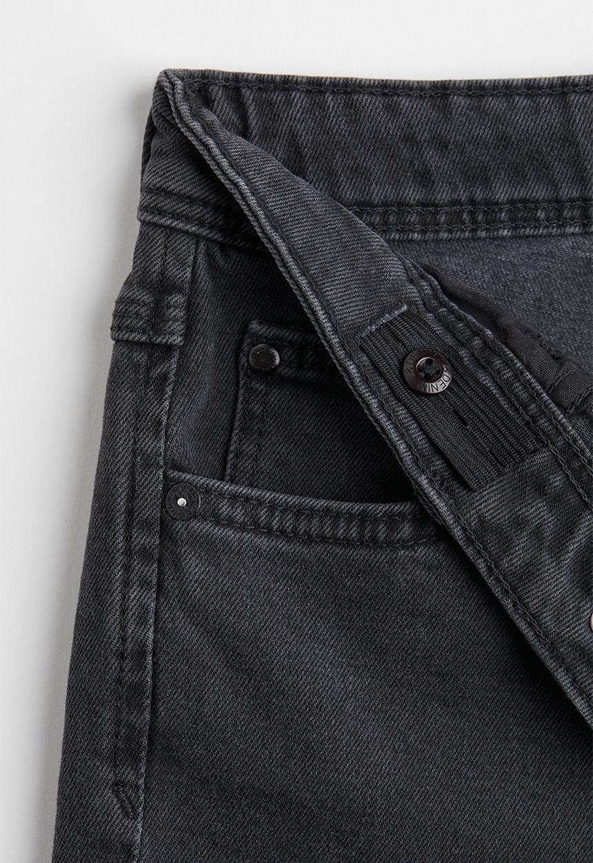 H&M - Relaxed tapered fit jeans - dark grey