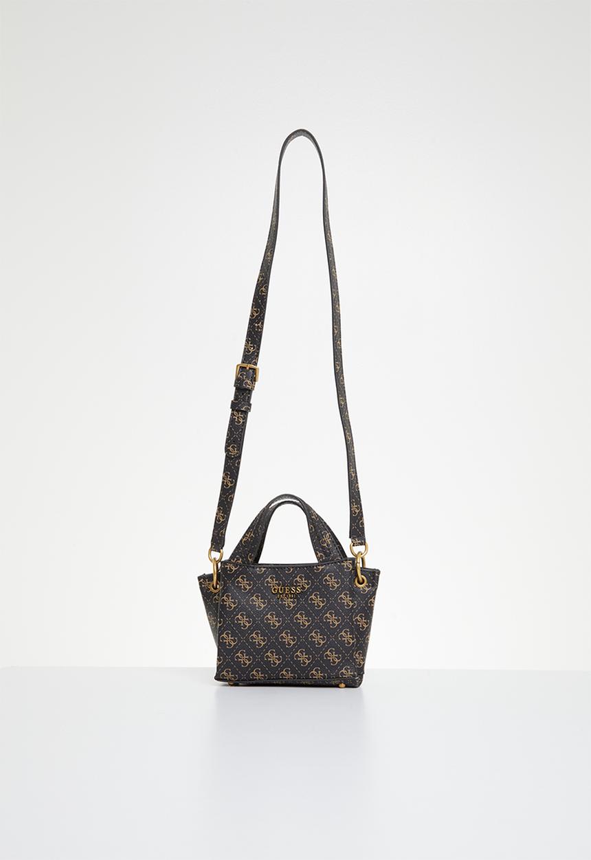 GUESS - Zed mini girlfriend crossbody - brown logo