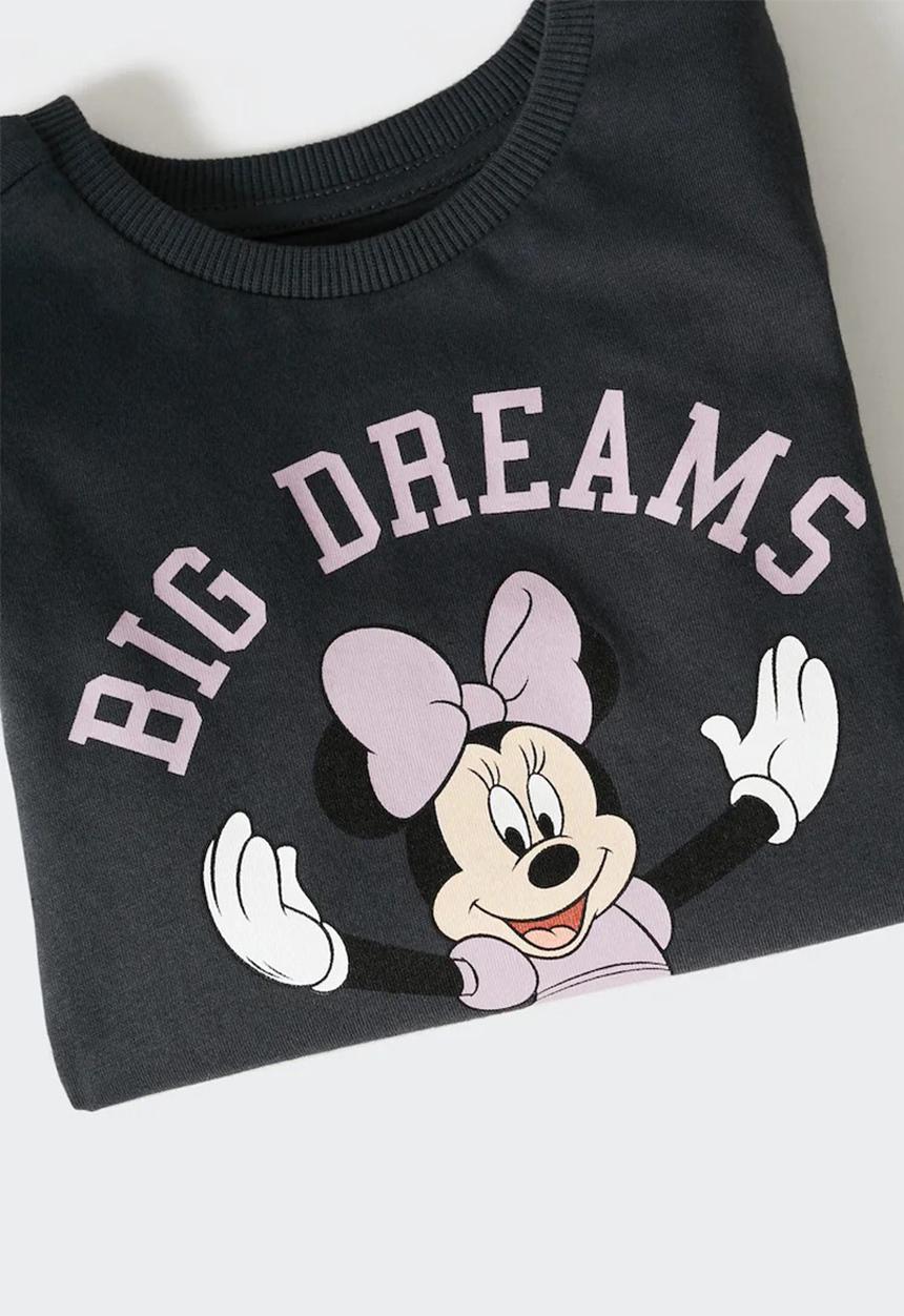 MANGO - T-shirt  mdreamsb - charcoal
