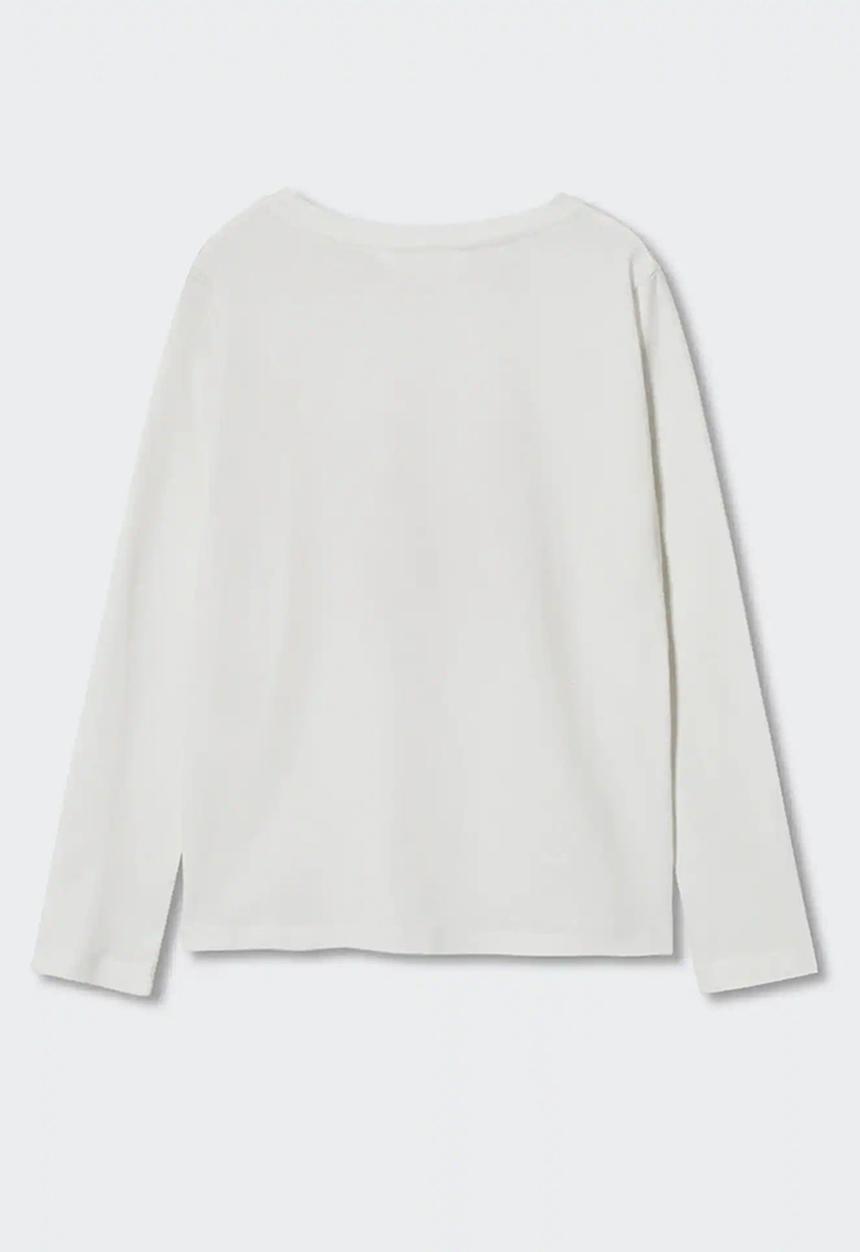 MANGO - T-shirt sheldon - white
