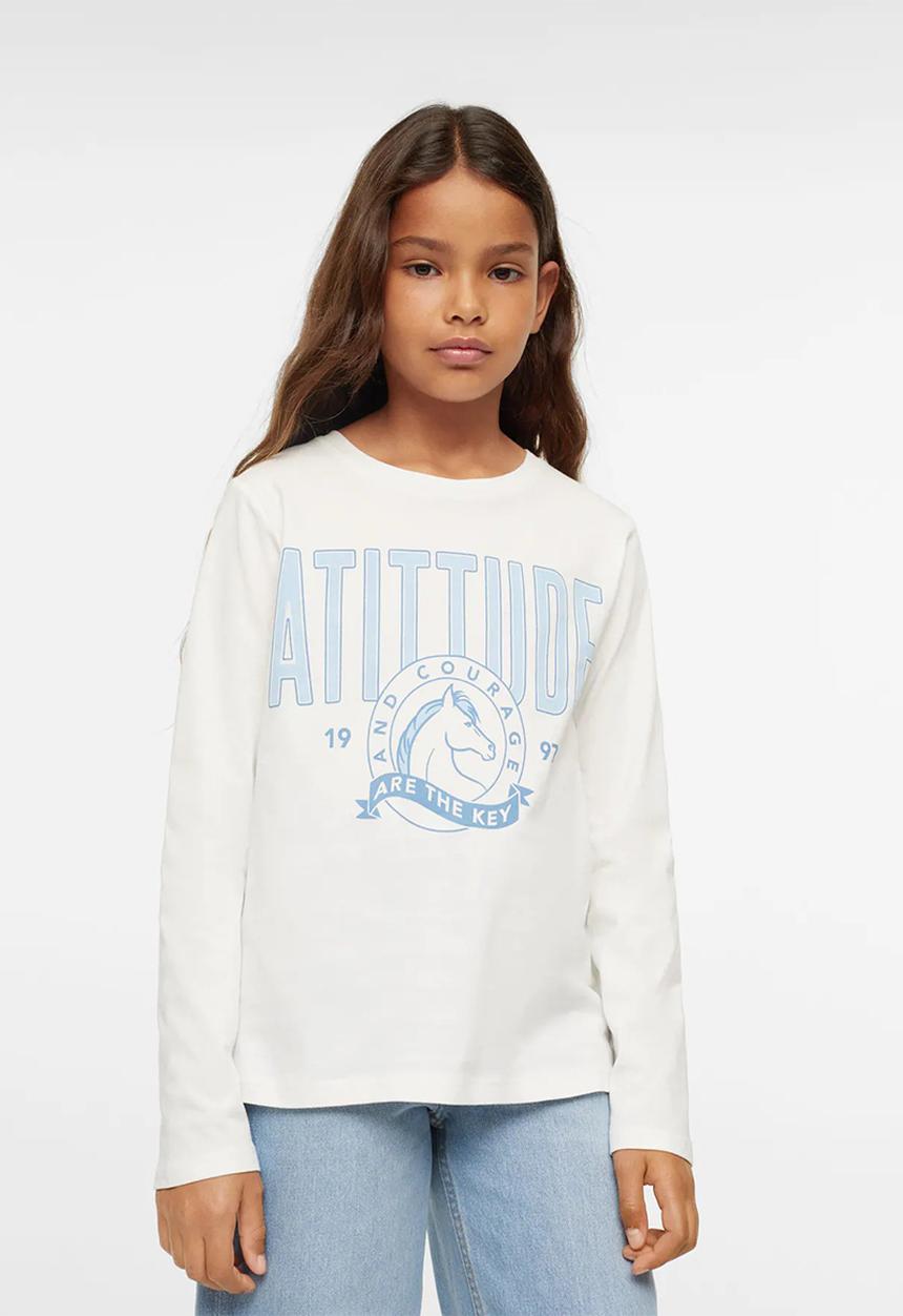 MANGO - T-shirt sheldon - natural