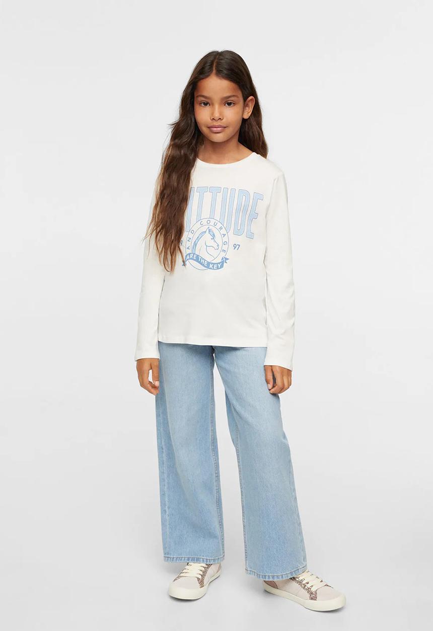 MANGO - T-shirt sheldon - natural