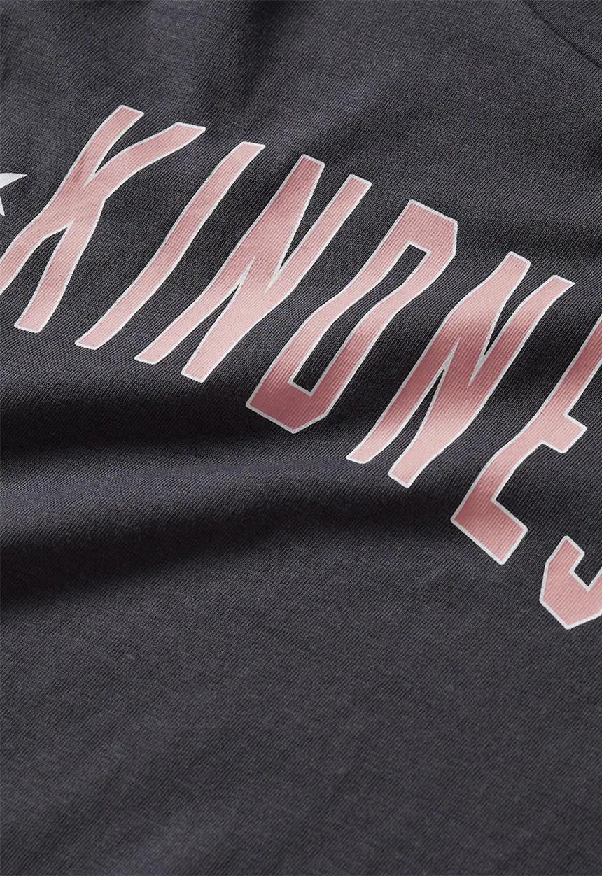 MANGO - T-shirt sheldon - charcoal