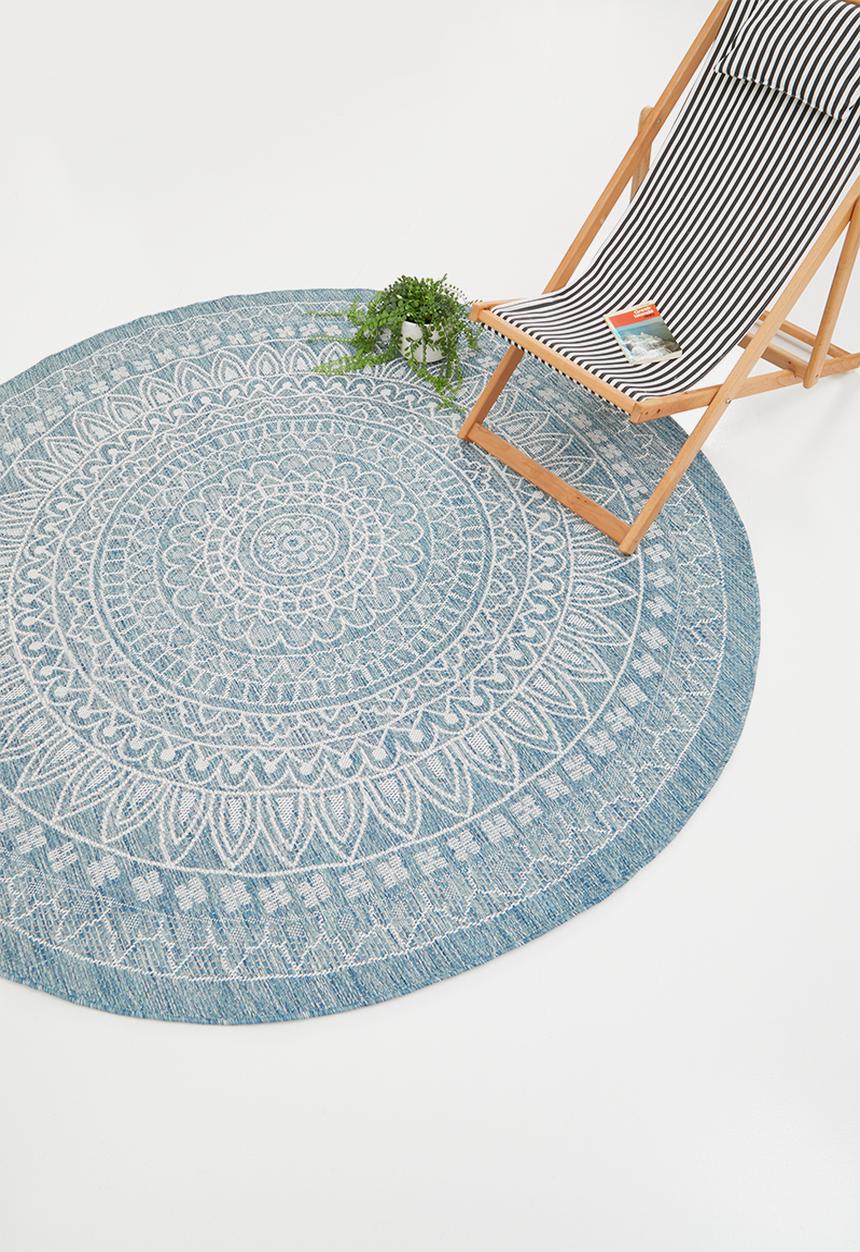 Fotakis - Terazaa outdoor rug - blue