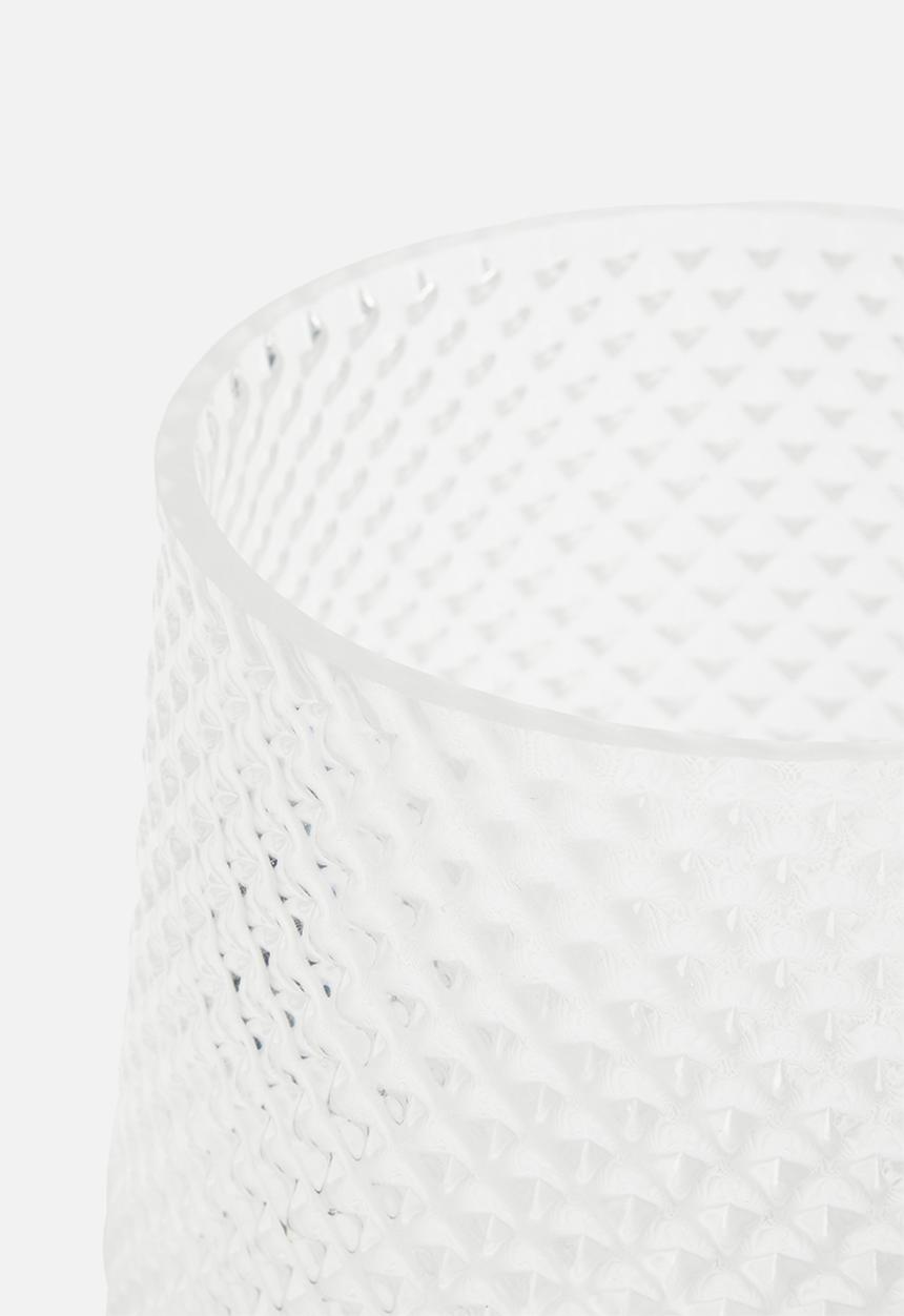 H&S - Jar vase - clear