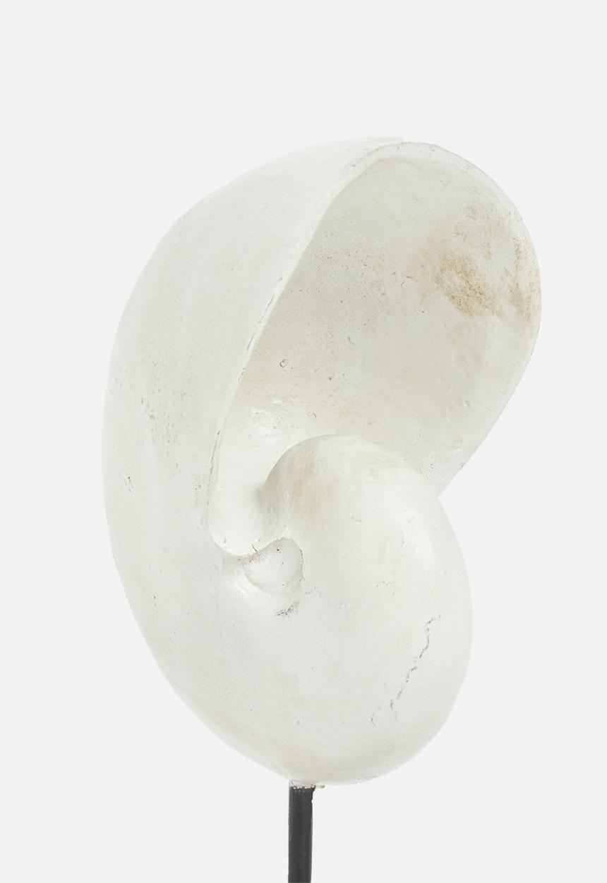 H&S - Spiral shell stand  - white