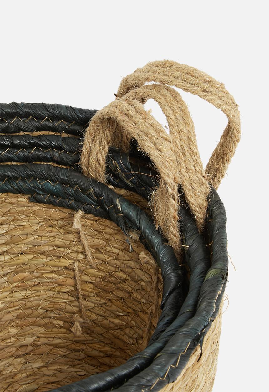 Storage Solutions - Straw basket-  natural