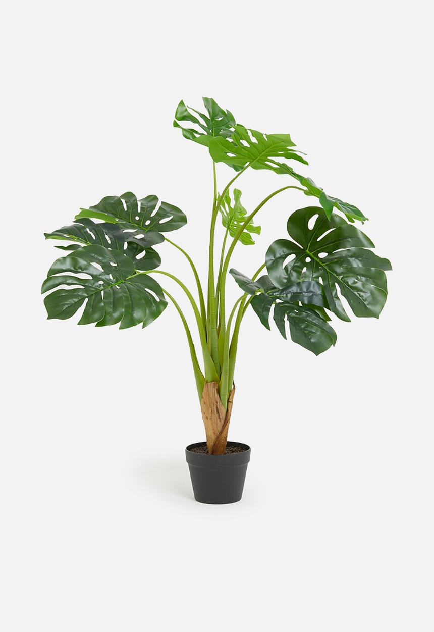 H&S - Monstera artificial plant - green