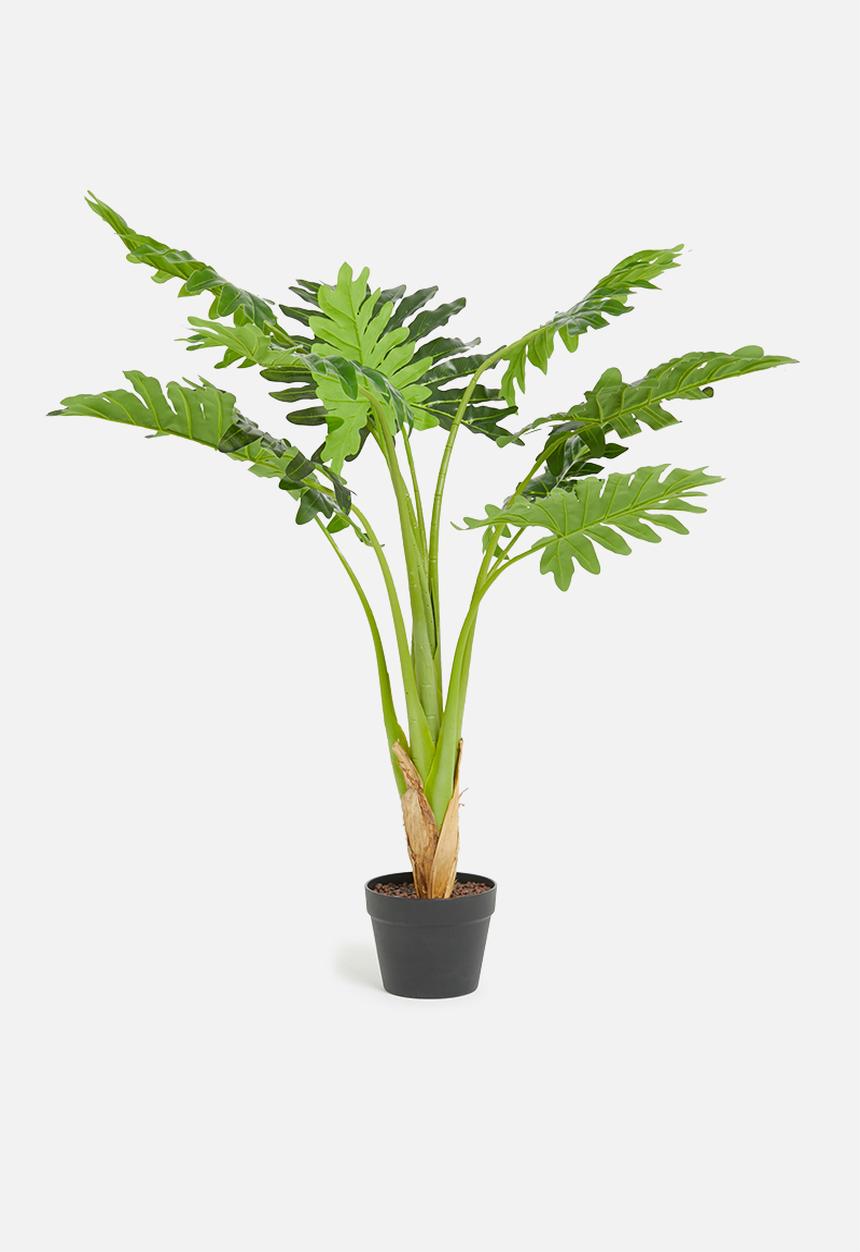 H&S - Artificial macho fern plant- green