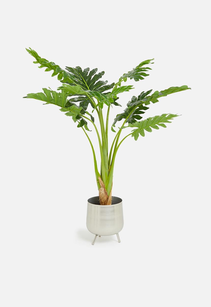 H&S - Artificial macho fern plant- green