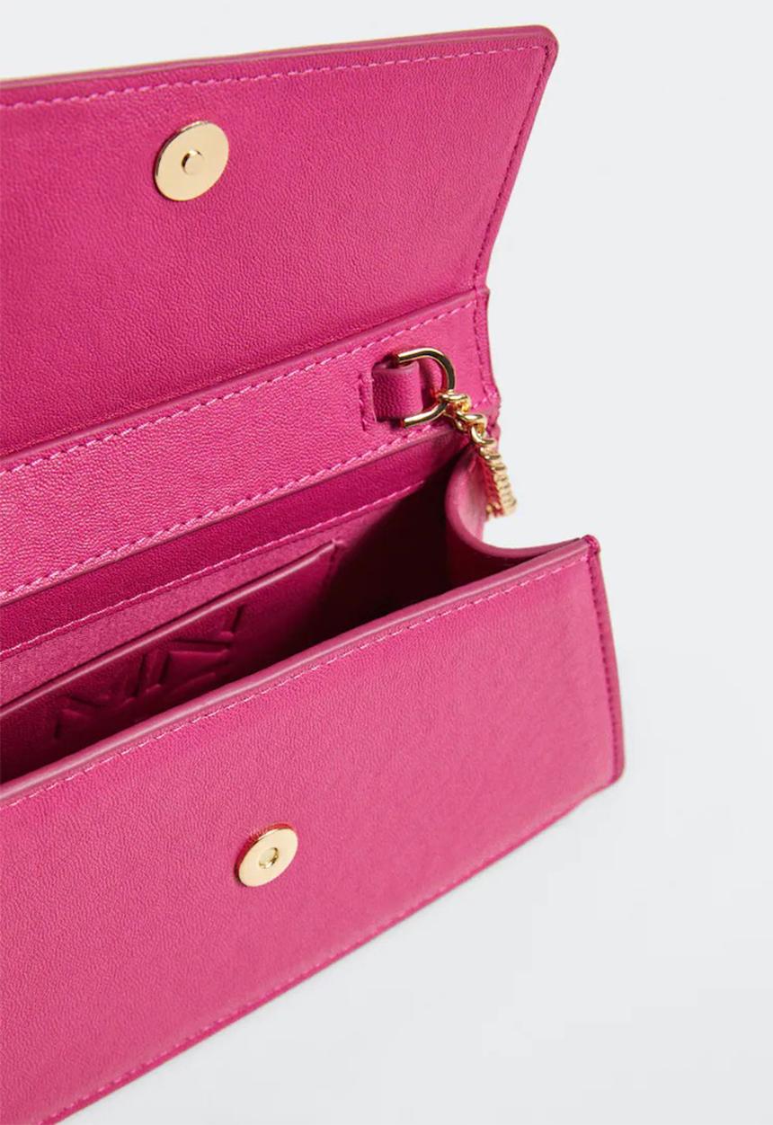 MANGO - Bag mchtrap - pink