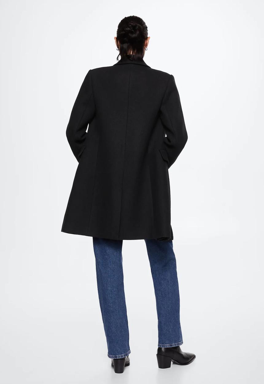 MANGO - Coat dali - black